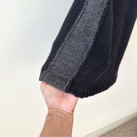 Joseph Tricot Wool Knit Sweater Skirt in Black Size Small - Picture 4 of 7